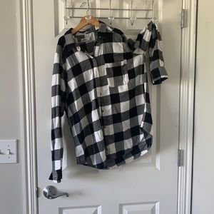 Hollister Boyfriend Fit Flannel